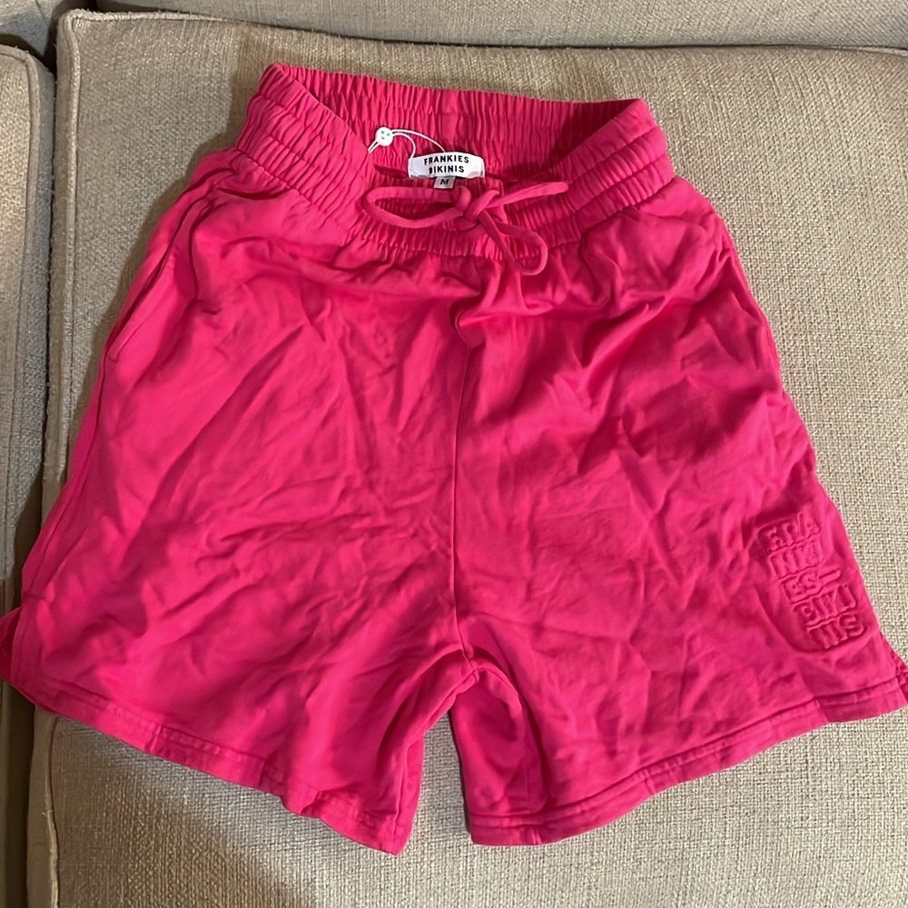 FRANKIES BIKINI HOT PINK SHORTS